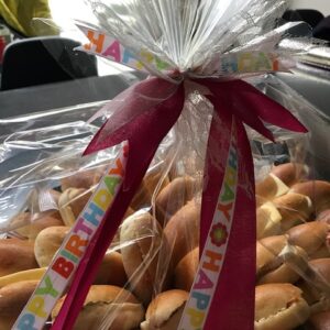 Sandwiches op schotel